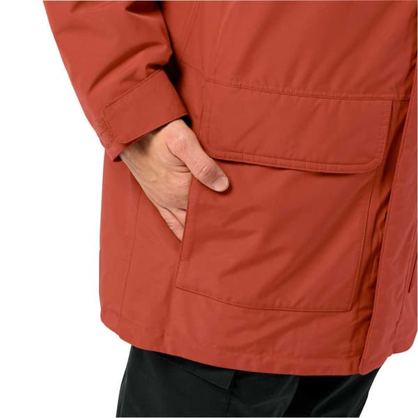 Jack Wolfskin Winterlager Parka Orange 3XL Man