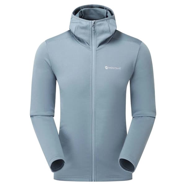 Montane Protium Fleecejakke Med Fuld Lynlås Blå M Mand