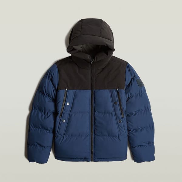 G-star Expedition Puffjacka Blå S Man