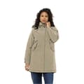 Miniatyrbild 1 av 7: Jack Wolfskin Talforst Parka Beige S Kvinna