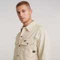 Miniatyrbild 6 av 7: G-star Dakota Jeansjacka Beige M Man