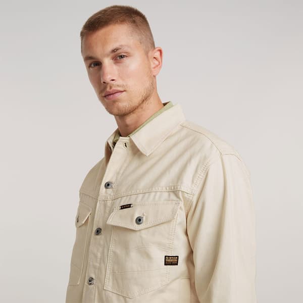 G-star Dakota Jeansjacka Beige M Man