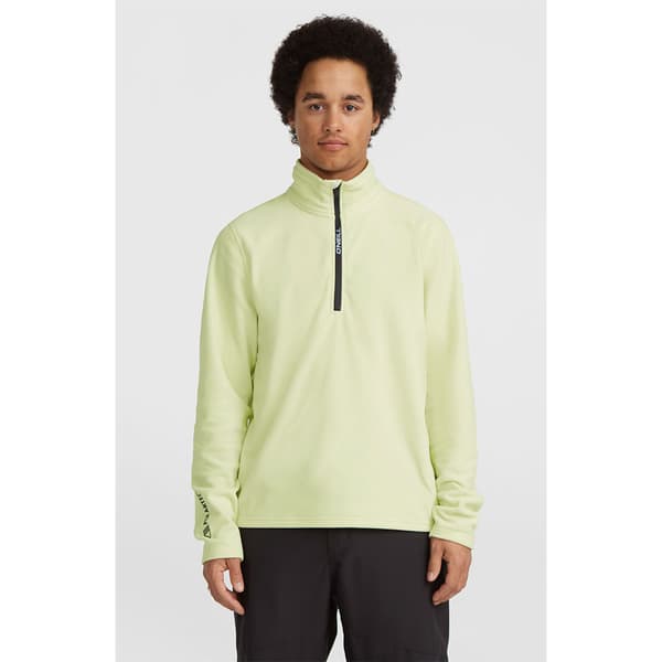 O´neill Jack´s Polartec 100 Puolivetoketjullinen Fleecetakki Keltainen M Mies