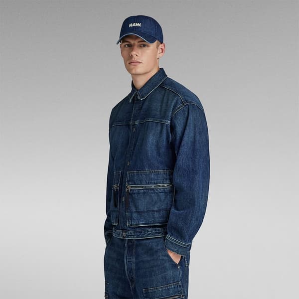 G-star Utility Coach Jacka Blå M Man