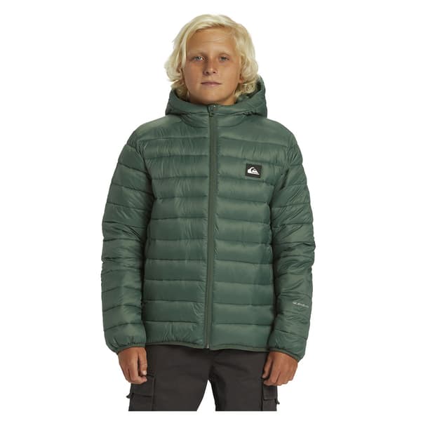 Quiksilver Scaly Jakke Grøn 16 Years Dreng