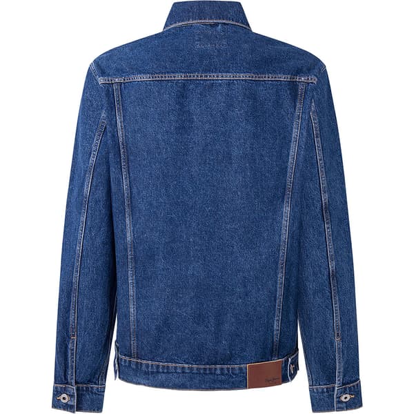Pepe Jeans Regular Denimtakki Sininen XL Mies