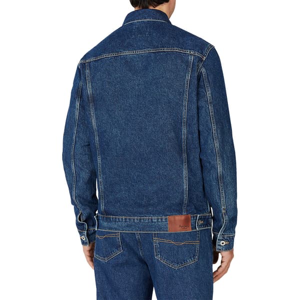 Pepe Jeans Regular Denimtakki Sininen XL Mies