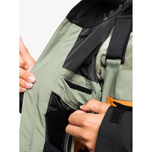 Quiksilver Ambition Jacka Grönt 10 Years Pojke