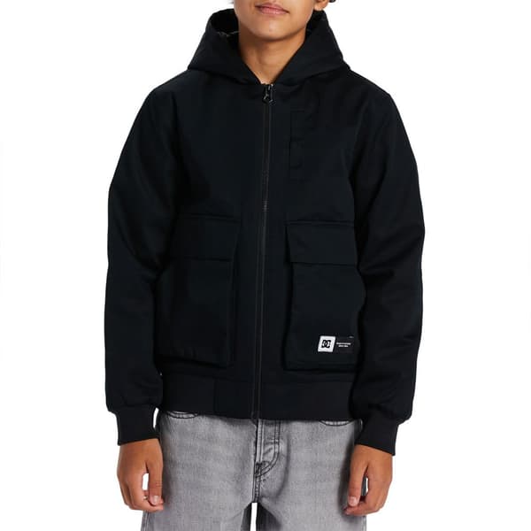 Dc Shoes Escalate Padded Jakke Sort 14 Years Dreng