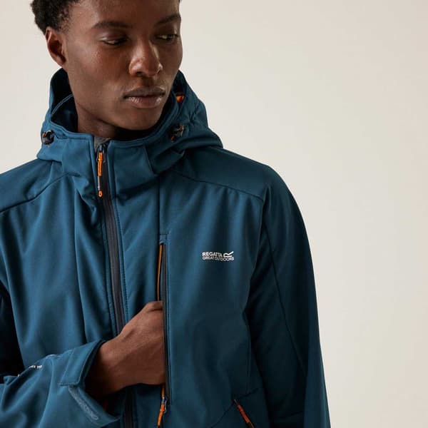 Regatta Hewitts X Softshelljacka Blå 3XL Man