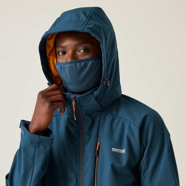 Regatta Hewitts X Softshelljacka Blå 3XL Man