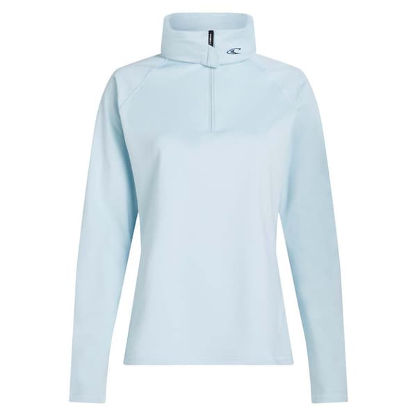 O´neill Hydrowick Fleece Med Halv Dragkedja Blå L Kvinna