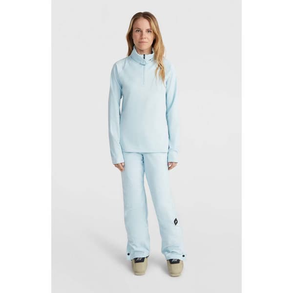 O´neill Hydrowick Fleece Med Halv Dragkedja Blå L Kvinna