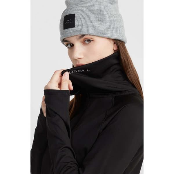 O´neill Hydrowick Fleece Med Halv Dragkedja Svart XS Kvinna