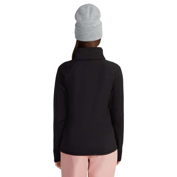O´neill Hydrowick Fleece Med Halv Dragkedja Svart XS Kvinna