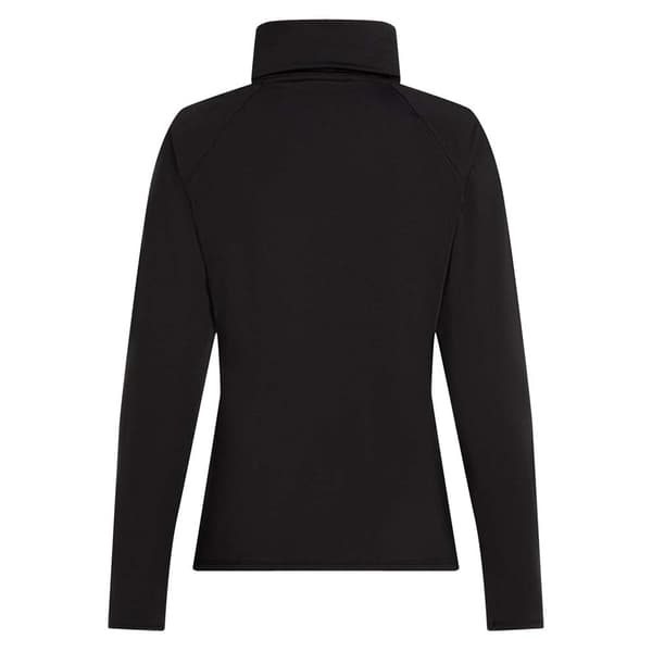 O´neill Hydrowick Fleece Med Halv Dragkedja Svart XL Kvinna