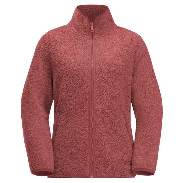 Jack Wolfskin High Curl Jakke Rosa 2XL Kvinde