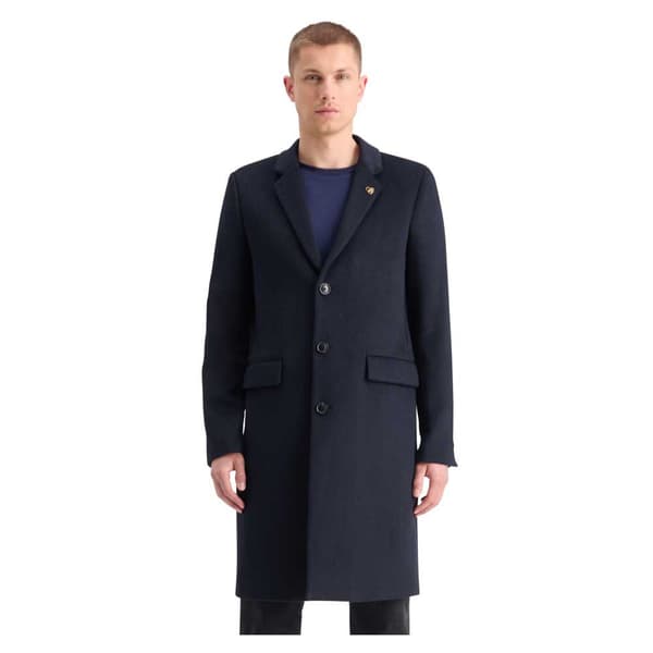 Scotch & Soda Wool Classic Kappa Blå L Man