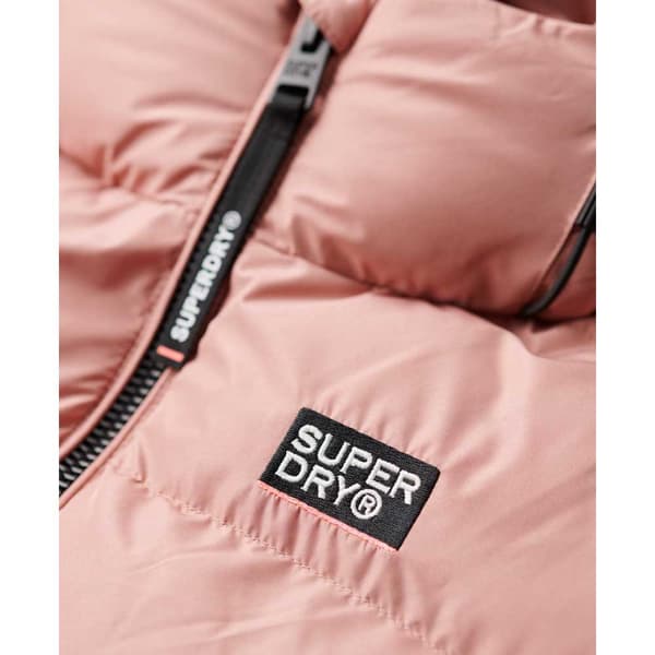 Superdry Sports Jacka Rosa XS Kvinna