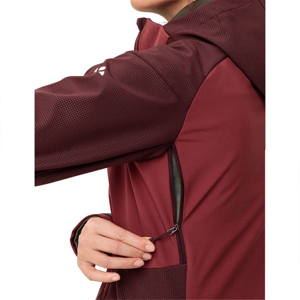 Vaude All Year Elope Softshelljakke Rød 38 Kvinde