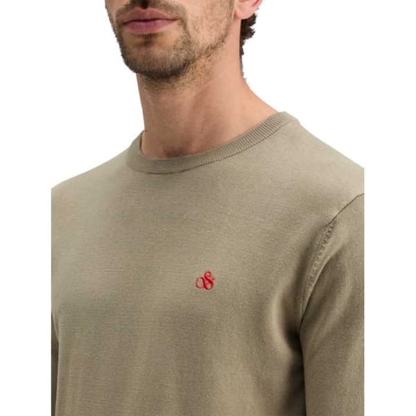 Scotch & Soda Essential Viscose Trøje Brun L Mand