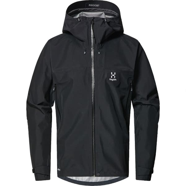 Haglofs Roc Flash Goretex Jacka Svart M Man