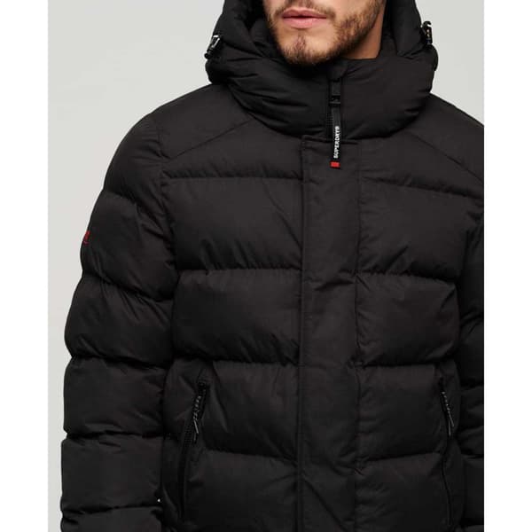 Superdry Microfibre Sport Jacka Svart M Man
