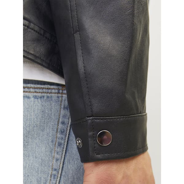 Jack & Jones Dylan Biker Läderjacka Svart XL Man