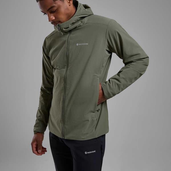 Montane Khamsin Jakke Grøn M Mand