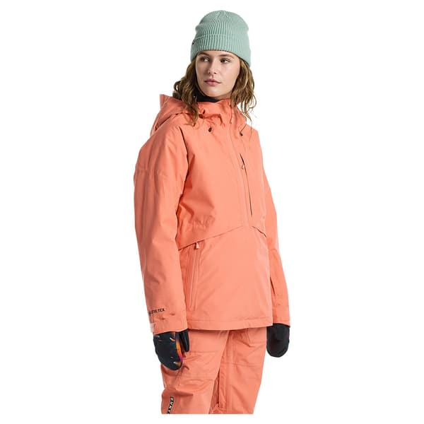 Burton Pillowline Goretex 2l Takki Oranssi S Nainen