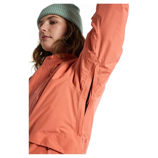 Burton Pillowline Goretex 2l Takki Oranssi S Nainen