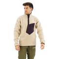 Miniatyrbild 1 av 5: Adidas Terrex Xploric High Pile Fleecejacka Med Dragkedja Beige XL Man