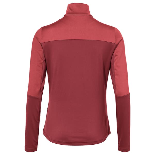 Vaude Livigno 1 2 Zip Ii Fleece Med Halv Dragkedja Röd 46 Man