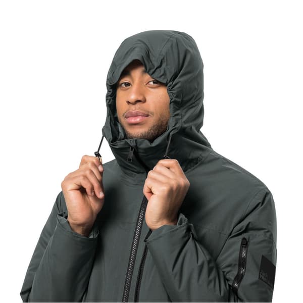 Jack Wolfskin Koenigsbau Parka Grönt,Grå XL Man