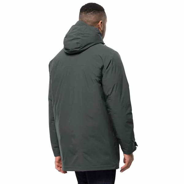 Jack Wolfskin Koenigsbau Parka Grönt,Grå XL Man