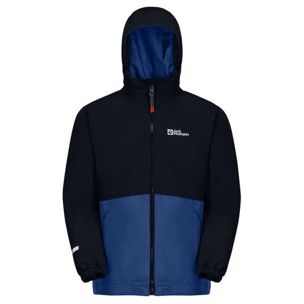 Jack Wolfskin Iceland 3in1 Jacka Blå,Svart 104 cm Pojke