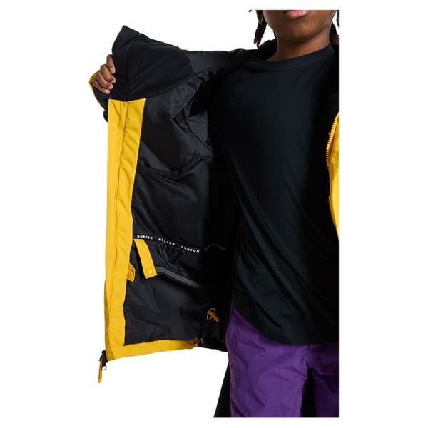 Burton Ascutney 2l Jakke Gul 10 Years Dreng