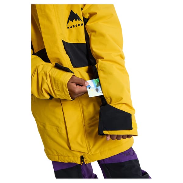 Burton Ascutney 2l Jacka Gul 10 Years Pojke
