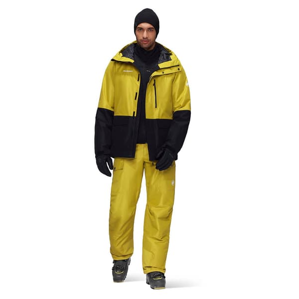 Mammut Fall Line Hardshell Thermo Jacka Gul XL Man