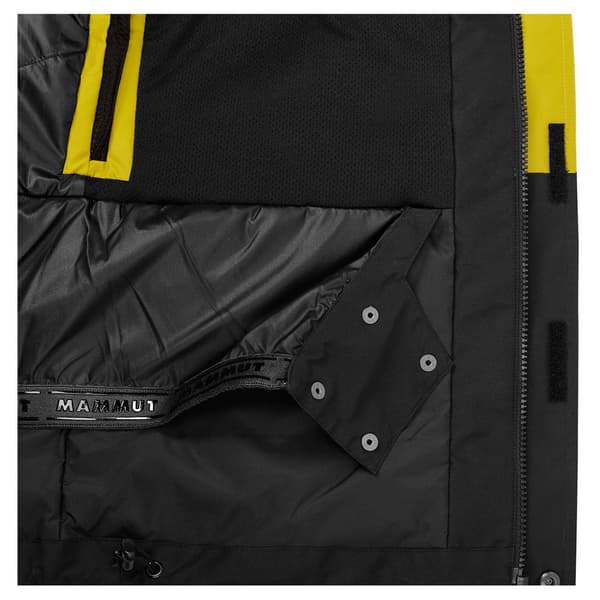 Mammut Fall Line Hardshell Thermo Jacka Gul XL Man