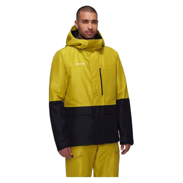 Mammut Fall Line Hardshell Thermo Jacka Gul XL Man