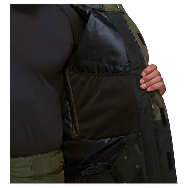 Mammut Fall Line Hardshell Thermo Takki Vihreä M Mies