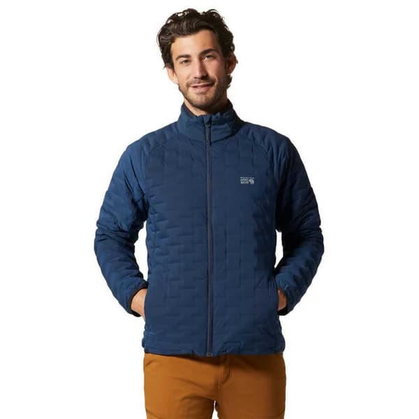 Mountain Hardwear Stretch 1986171 Dunjacka Blå XL Man