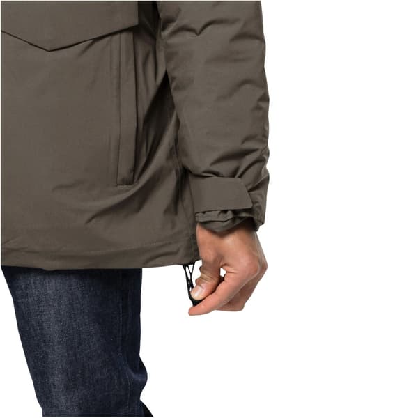 Jack Wolfskin Koenigsbau Parka Brun L Man