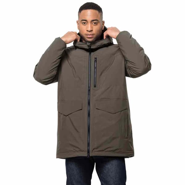 Jack Wolfskin Koenigsbau Parka Brun L Man