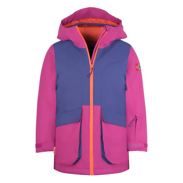 Trollkids Kongsberg Jacka Rosa 152 cm Pojke