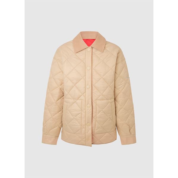 Pepe Jeans Shine Takki Beige M-L Nainen