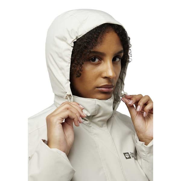 Jack Wolfskin Rotwand 3in1 Jakke Grå L Kvinde