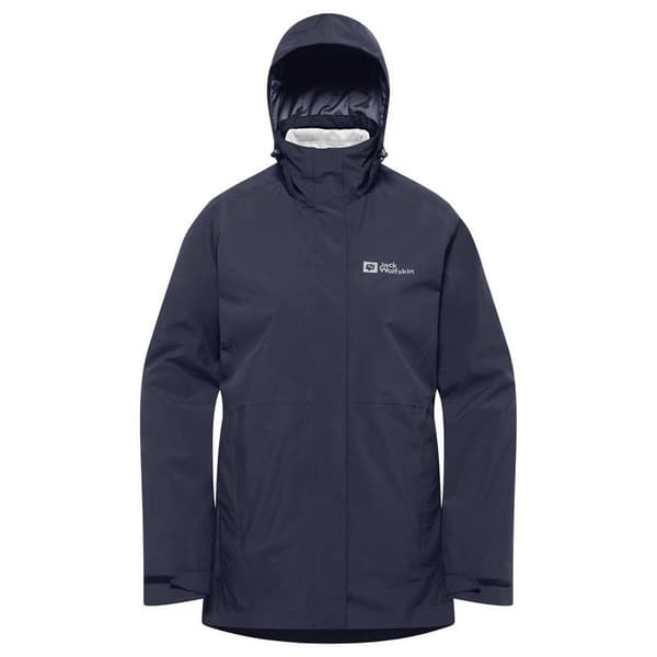 Jack Wolfskin Rotwand 3in1 Jacka Grå L Kvinna
