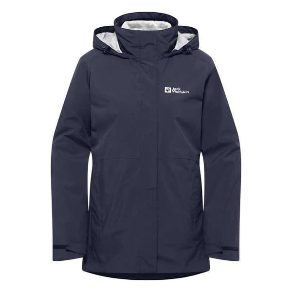 Jack Wolfskin Rotwand 3in1 Jacka Grå L Kvinna